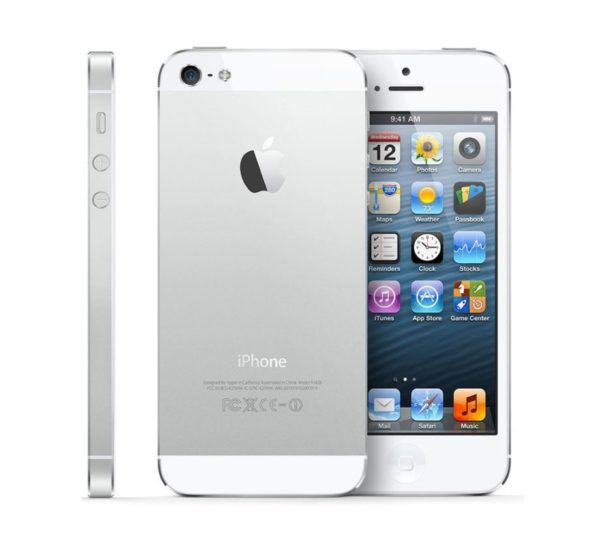 iphone 5 white 600x548 - iPhone 5 - Full Phone Information, Tech Specs