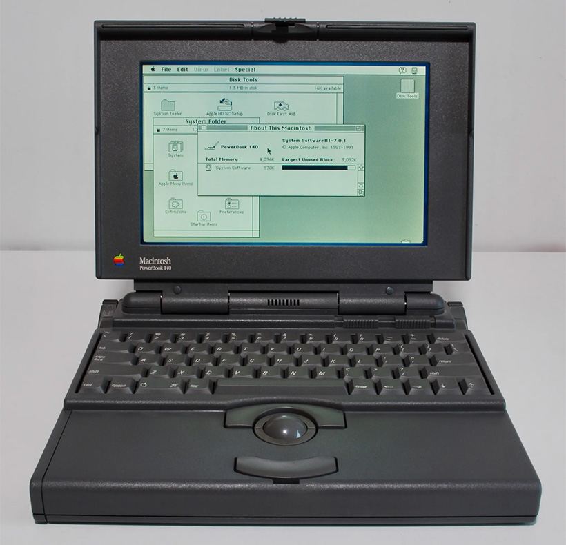 history apple 1990 1992 macintosh powerbook 140 - History of Apple: 1990-1992 - Most Significant Events