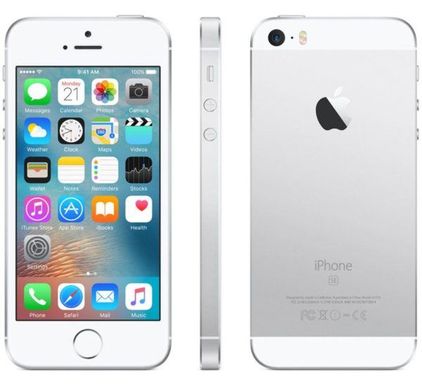iphone se silver 600x548 - iPhone SE - Full Phone Information, Tech Specs