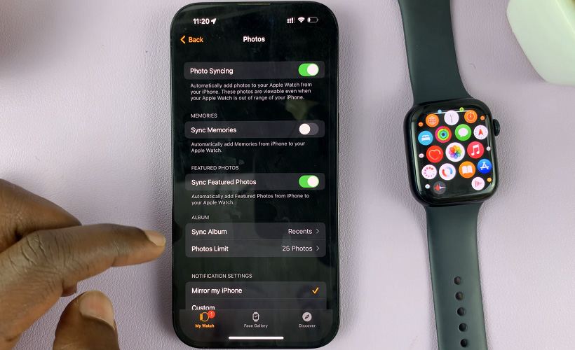 Apple Watch How to Sync Photos from your iPhone iGotOffer