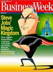 jobs magic kingdom 221x300 - Apple Magazine Covers