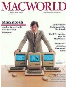 macworld 1984 227x300 - Apple Magazine Covers