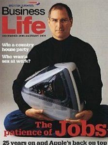 patience steve jobs 223x300 - Apple Magazine Covers