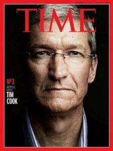 tim cook 224x300 - Apple Magazine Covers