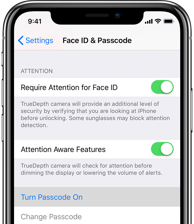 simple or complex passcodes settings - Simple or Complex Passcode for Your iPhone or iPad