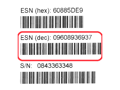 esn box - How to Check IMEI/MEID and ESN's