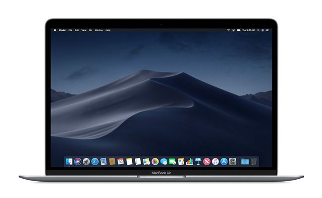 apple macos mojave macbook air late 2018 - Apple's MacOS Mojave (Available in October 2018)