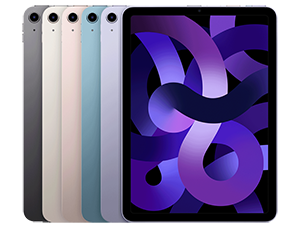 ipad air 5 2022 300x228 1 - Apple iPad - Full information, models, tech specs and more