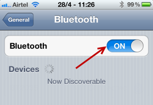 iPhone Bluetooth Pairing iPhone Bluetooth Pairing