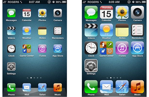 iphone icons