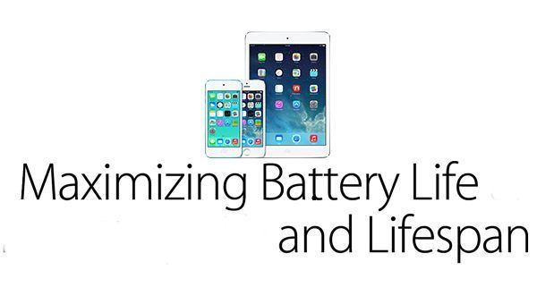 Maximize battery life and lifespan