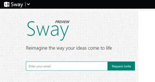 Microsoft Sway. Create and share your media information online