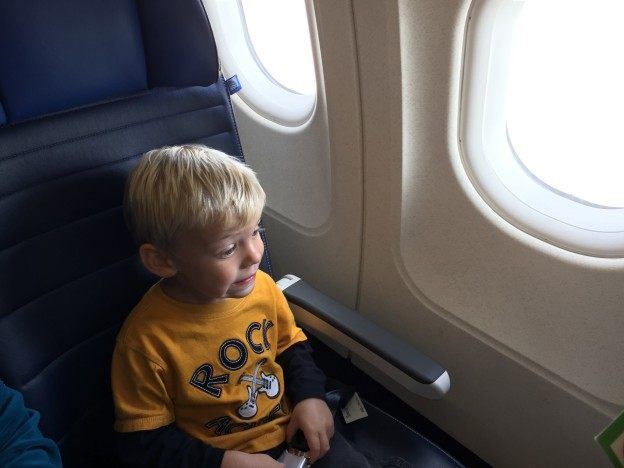 Calm Toddler While Flying