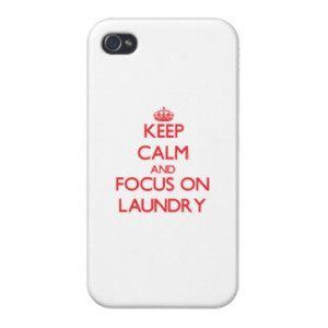 iPhone in the Laundry