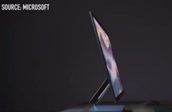 Microsoft Surface Studio Waves Off Desktops