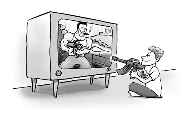watching TV violence - TV Violence and Possible Future of Our Kids