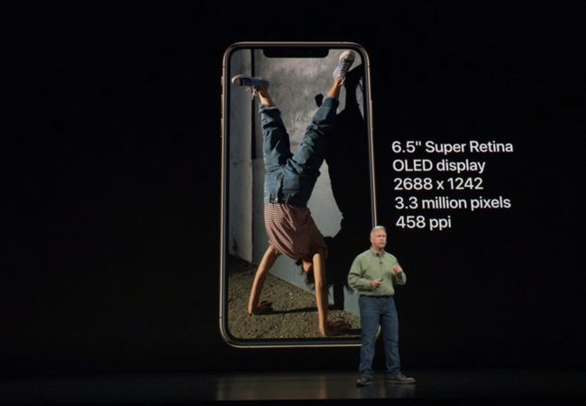 apple event 2018 iphone xs display - Apple's iPhone XS, XS Max, XR Unveiled