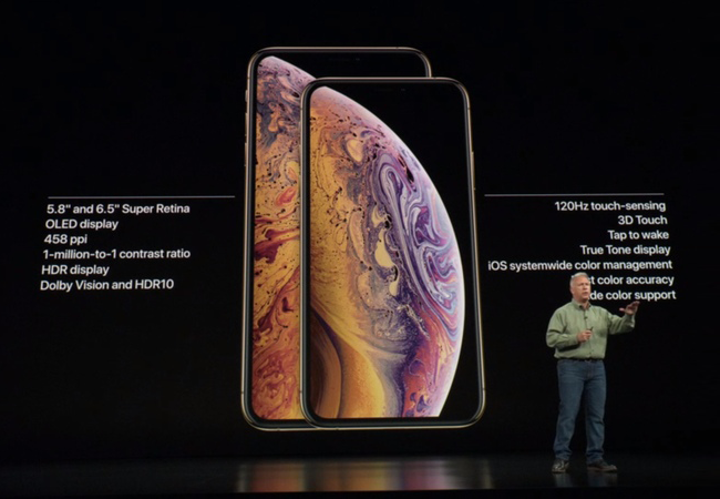 apple event 2018 iphone xs specs - Apple's iPhone XS, XS Max, XR Unveiled