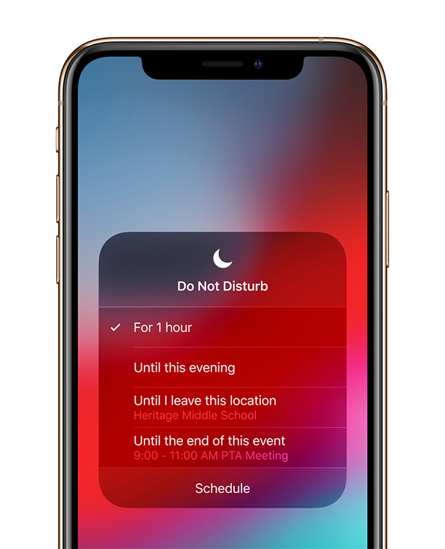 ios 12 do not disturb - iOS 12 - Its Features and Secrets of the Operating System