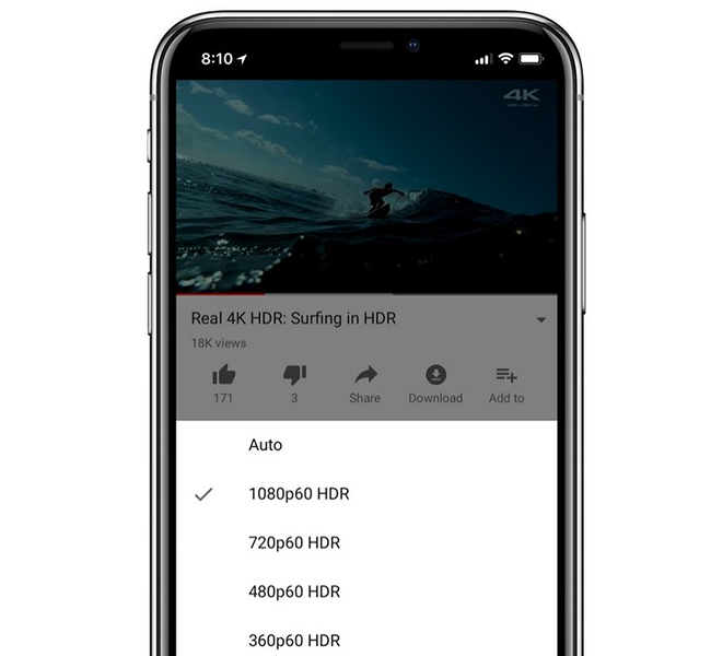 iphone xs hdr youtube - Apple's iPhone XS, XS Max, and XR Displays