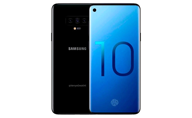 Samsung Galaxy S10: Infinity-0 Design