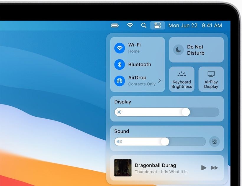 macos 11 big sur whats new in the latest macos version control center - macOS 11 Big Sur: what's new in the latest macOS’ version
