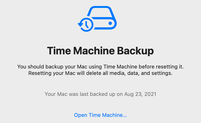 how to factory reset a macbook before you sell it time machine - How to Factory Reset a MacBook Before You Sell It