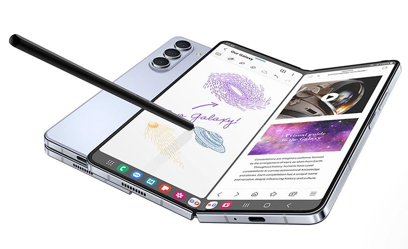 samsung galaxy z fold5 phone first impressions glance - Samsung Galaxy Z Fold5 Phone: First Impressions