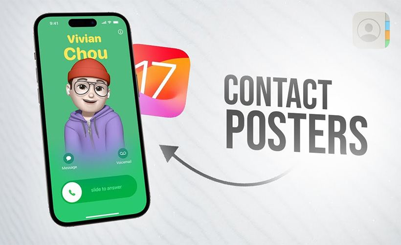 ios 17 custom image or memoji for incoming calls contact posters - IOS 17: Custom Image or Memoji for Incoming Calls