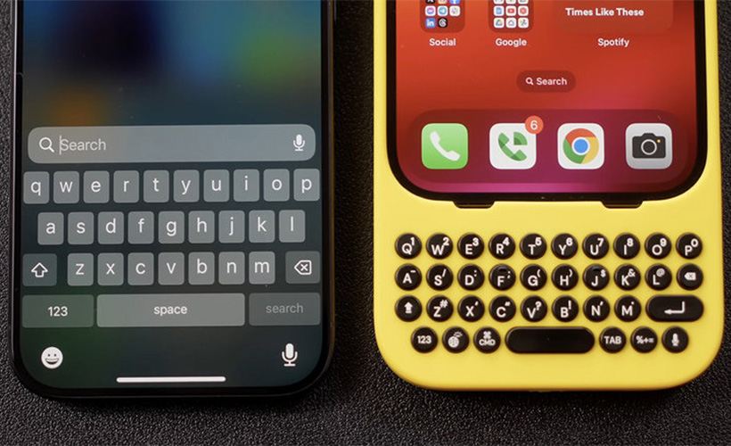 physical keyboard on iphone like the blackberry keys - Physical keyboard on iPhone, like the BlackBerry