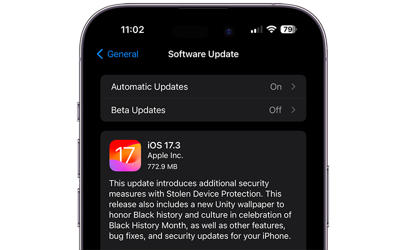 ios 17 3 introduces stolen device protection install - iOS 17.3 Introduces Stolen Device Protection