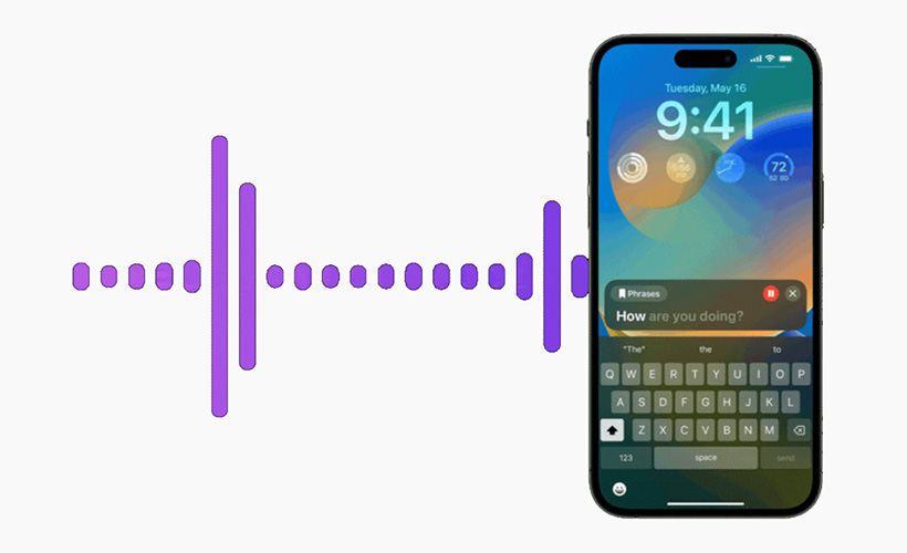 Without boasting a chatbot, Apple leverages AI through iOS 17's Personal Voice feature, enabling users at risk of losing their ability to speak to digitally clone their voices for easier communication.