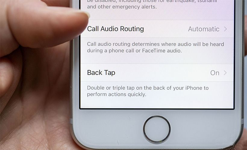 customizing your iphone settings back - Customizing Your iPhone Settings