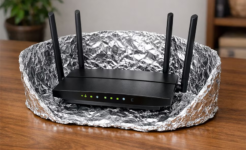 Aluminum Foil on the Router Improves Wi-Fi Connection?