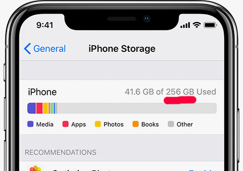 What Storage Capacity Have my iPhone