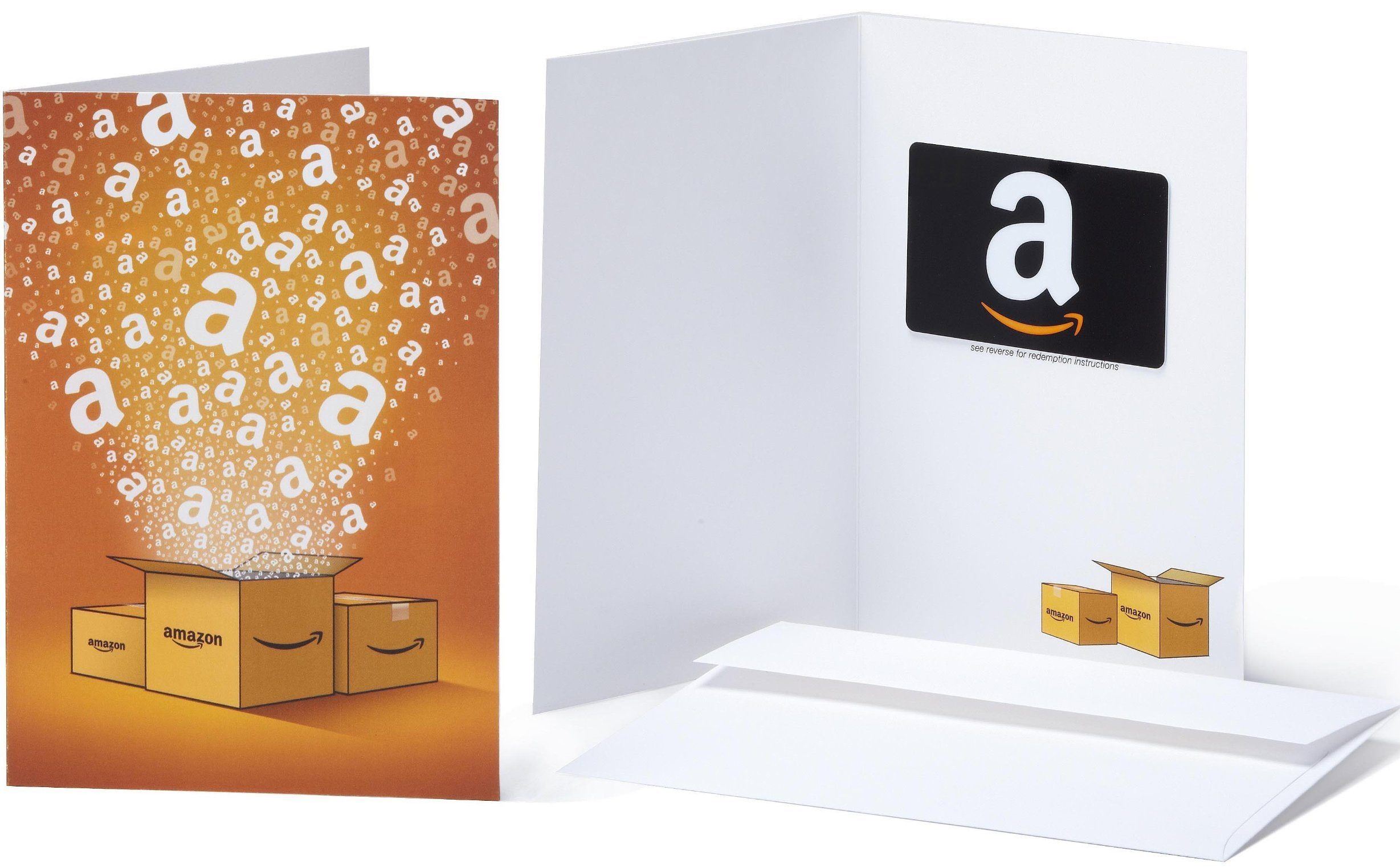 Amazon Gift Card with envelope
